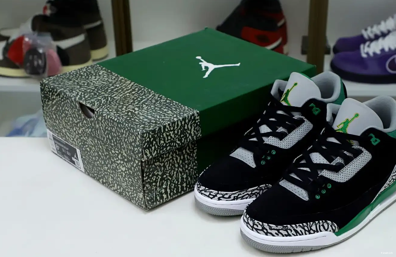 JORDAN AIR GREEN PINE 3 0426